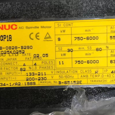 FANUC A06B-0828-B290