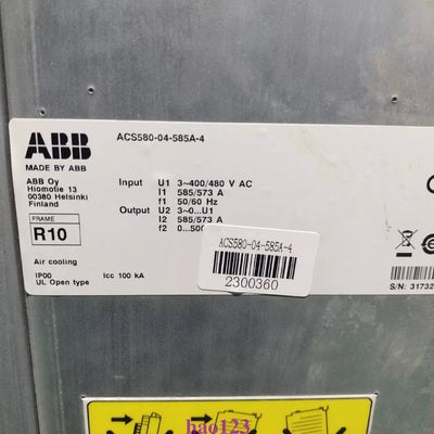 ABB ACS580-04-585A-4