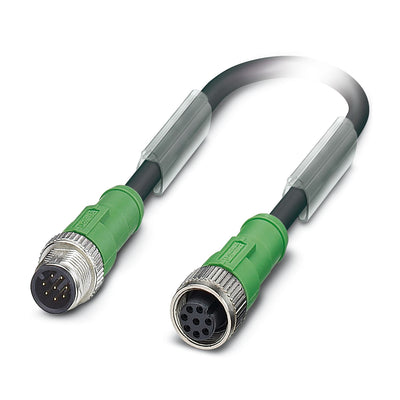 SAC-8P-M12MS/ 3,0-PUR/M12FS