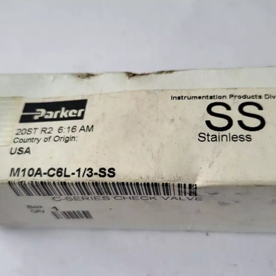 PARKER M10AC6L13SS