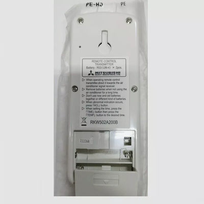 MITSUBISHI RKW502A200B