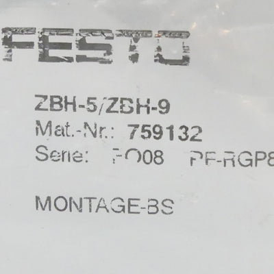 FESTO ZBH-5/ZBH-9