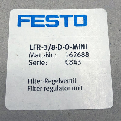 FESTO LFR-3/8-D-O-MINI