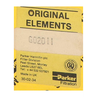Parker G02011