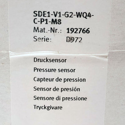 FESTO SDE1-V1-G2-WQ4-C-P1-M8