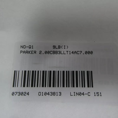 Parker 2.00CBB3LLT14AC7.000