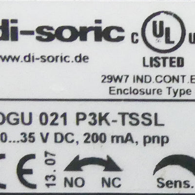 DI-SORIC OGU021P3KTSSL