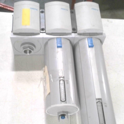 FESTO MS12-EM-G-R-SA W/ATTACHED - MS12-LF-G-E-U-V; MS12-LF-G-CUV-HF-S