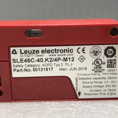 LEUZE SLE46C-40.K2/4P-M12