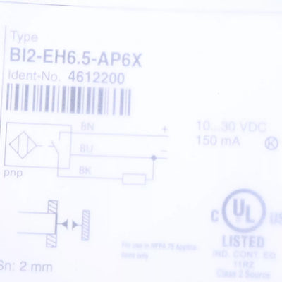 TURCK BI2-EH6.5-AP6X