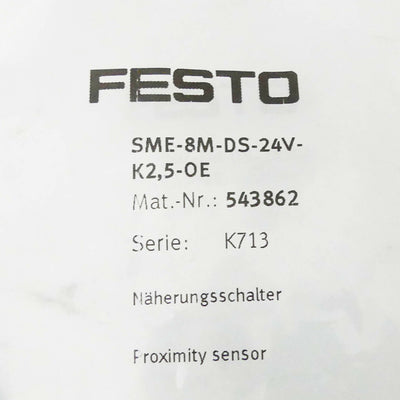 FESTO SME-8M-DS-24V-K-2.5-OE