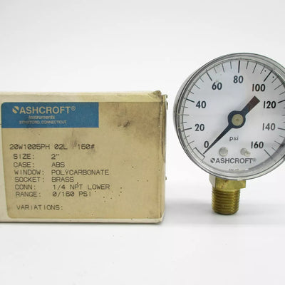 ASHCROFT 20W1005PH02L160#