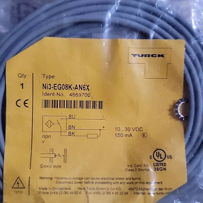 Turck Ni3-EG08K-AN6X