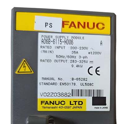 FANUC A06B-6115-H006