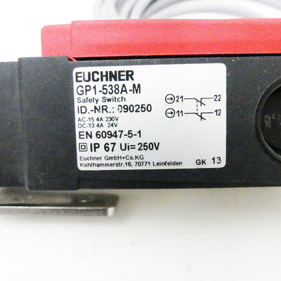 EUCHNER GP1-538A-M + 10m Cable