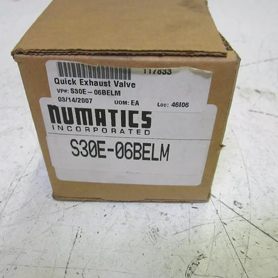 NUMATICS S30E-06BELM
