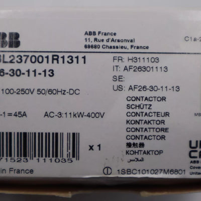 ABB AF26-30-11-13