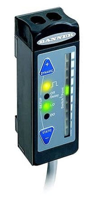 Banner Fiber Optic Photoelectric Sensor Maximum of 60 mm Detection Range Repair Service